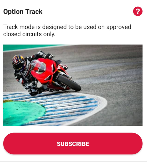 how to cancel my In&motion track option