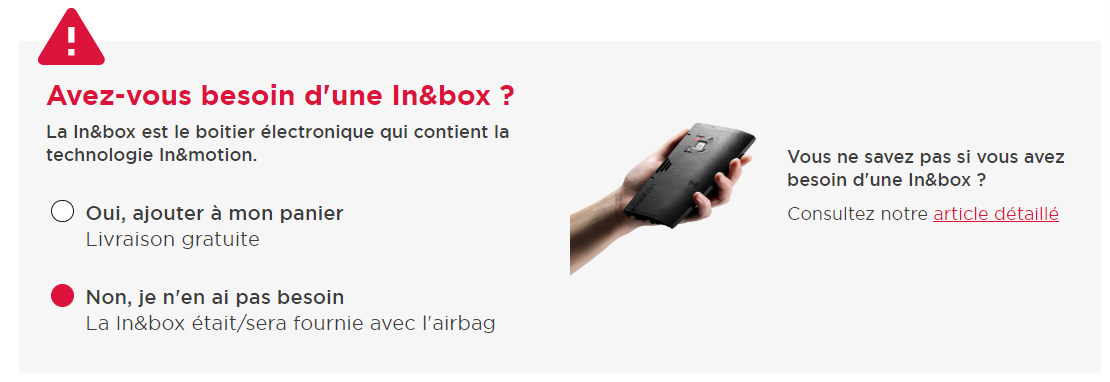 Ai-je besoin d'une In&box