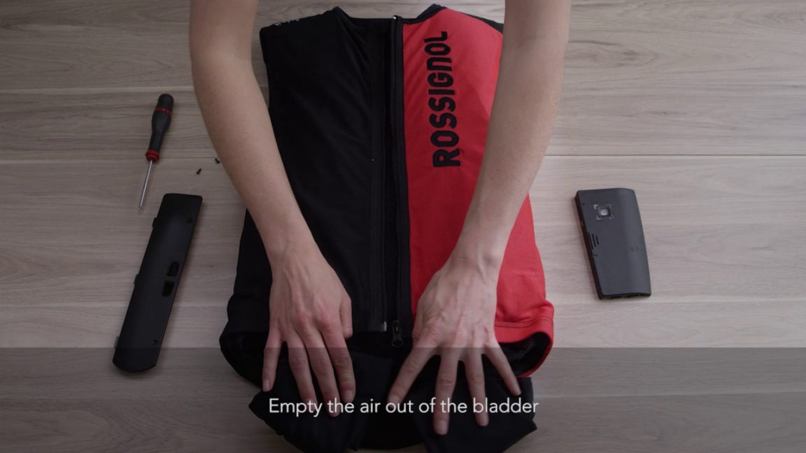 Changer l’inflator de votre gilet Rossignol In&motion