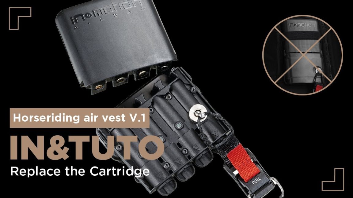 Air Vest V1 – Recargue su chaleco airbag después de inflarlo